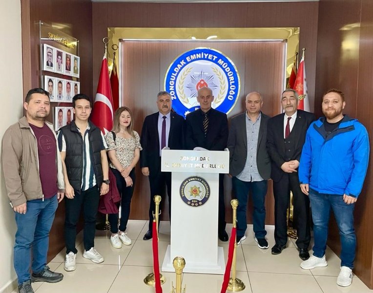 KGD’den emniyet ziyareti… - 1