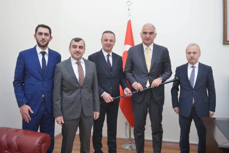 Kültür Bakanını ziyaret ettiler - 2