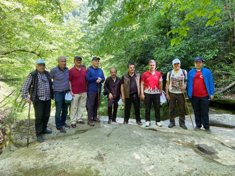 Protokolden doğa yürüyüşü… HARMANKAYA BÜYÜLEDİ - 2