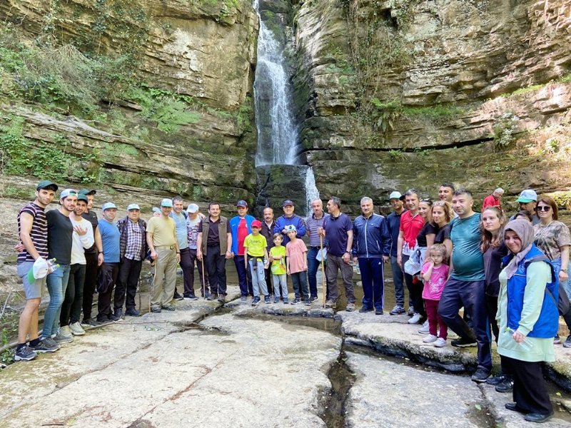 Protokolden doğa yürüyüşü… HARMANKAYA BÜYÜLEDİ - 5