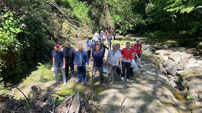 Protokolden doğa yürüyüşü… HARMANKAYA BÜYÜLEDİ - 11