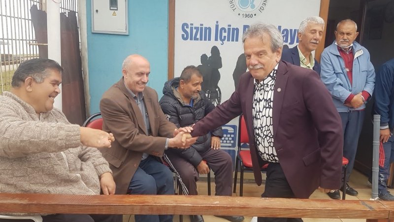 Sakatlar Derneği’nde bayramlaşma - 7