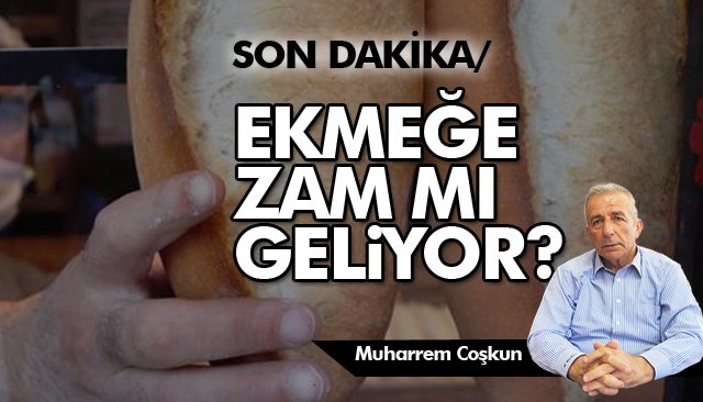 SON DAKİKA/FIRINCILAR DEĞERLENDİRME YAPIYOR!