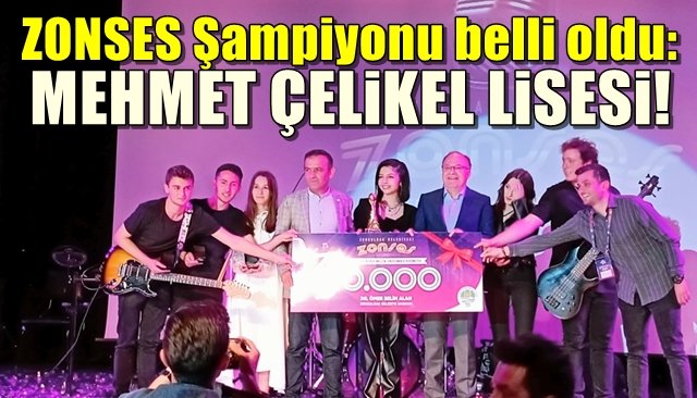 ZONSES’İN ŞAMPİYONU ÇELİKEL OLDU