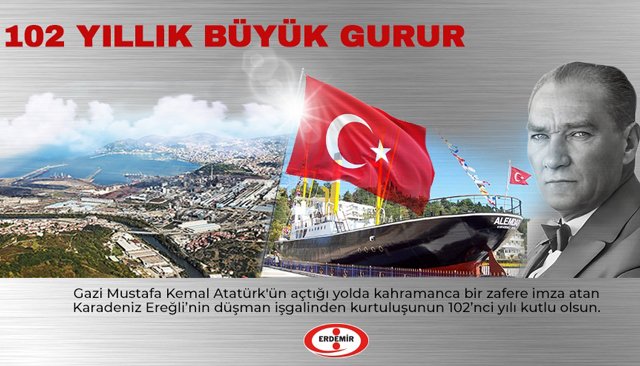 ERDEMİR KUTLADI