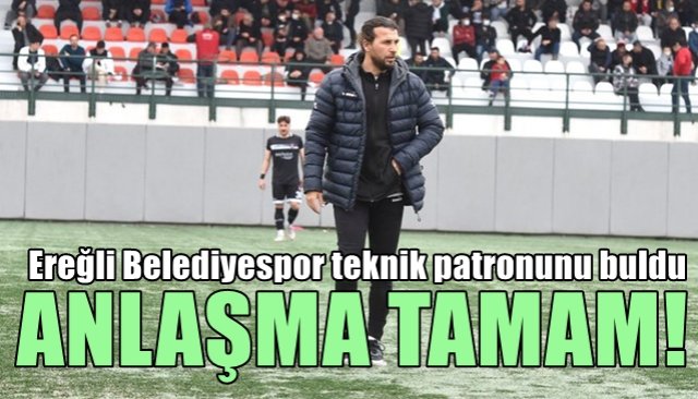 Ereğli Belediyespor teknik patronunu buldu… ANLAŞMA TAMAM