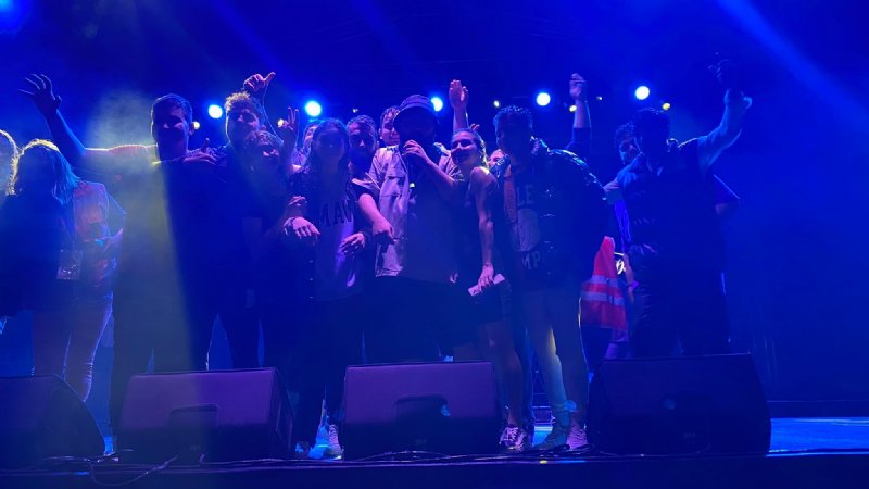 EYPİO, SAĞANAK ALTINDA KONSER VERDİ - 4