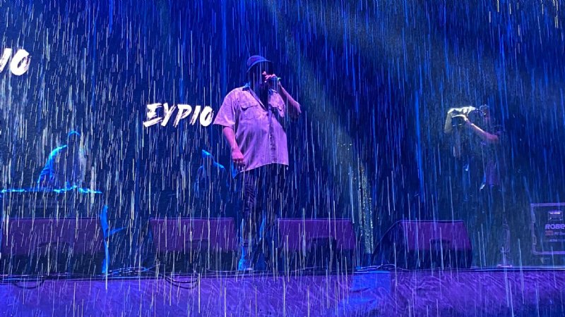 EYPİO, SAĞANAK ALTINDA KONSER VERDİ - 7