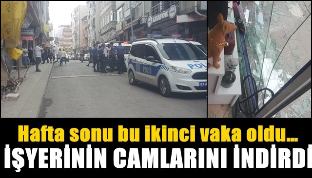 Hafta sonu bu ikinci vaka oldu… CAMLARI İNDİRDİ