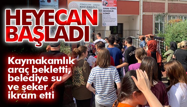 HEYECAN BAŞLADI