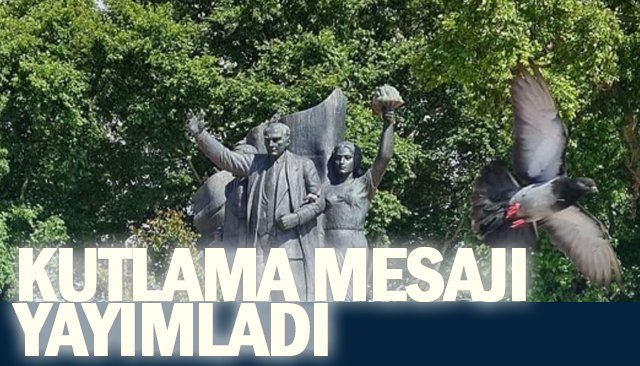 KUTLAMA MESAJI YAYIMLADI
