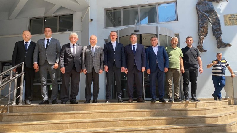 MHP’DEN BAŞKAN ALAN’A ZİYARET - 1