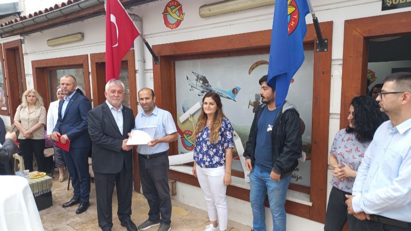 MODEL UÇAK KURSİYERLERİNE SERTİFİKA VERİLDİ - 6