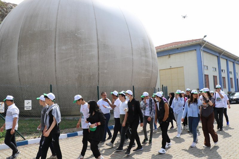 ÖĞRENCİLER BİYOLOJİK ARITMA TESİSİNİ GEZDİ - 2