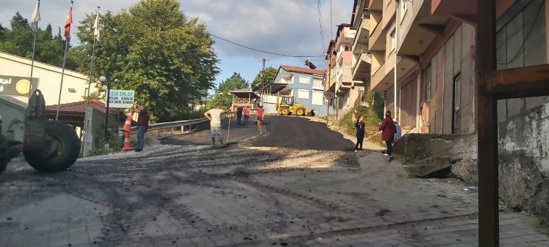 Ormanlı’da asfalt çalışmaları başladı  - 3