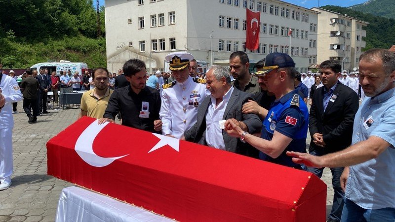 ŞEHİT ÖZKAYA TOPRAĞA VERİLDİ - 6