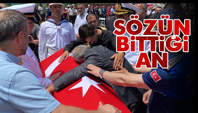 ŞEHİT ÖZKAYA TOPRAĞA VERİLDİ 