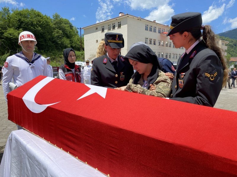 ŞEHİT ÖZKAYA TOPRAĞA VERİLDİ - 2