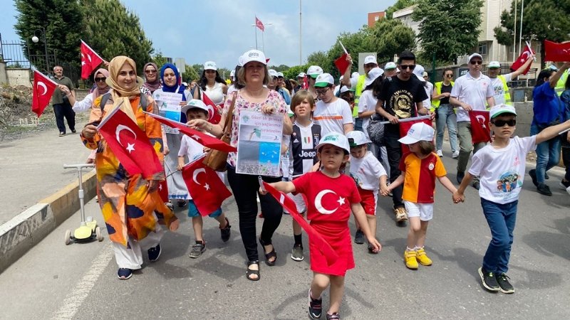 TEMİZ ÇEVRE İÇİN YÜRÜDÜLER - 2