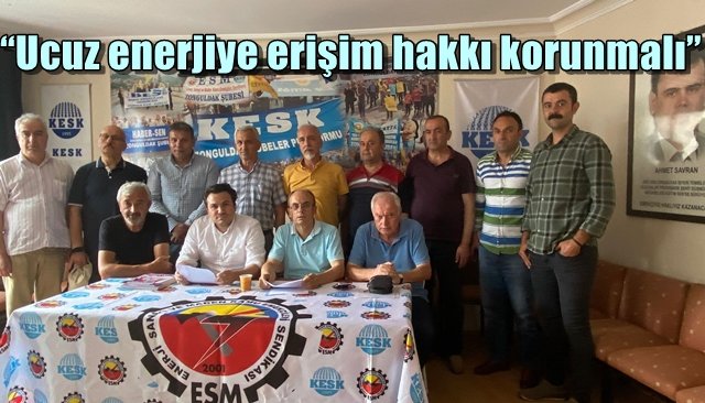 “Ucuz enerjiye erişim hakkı korunmalı”