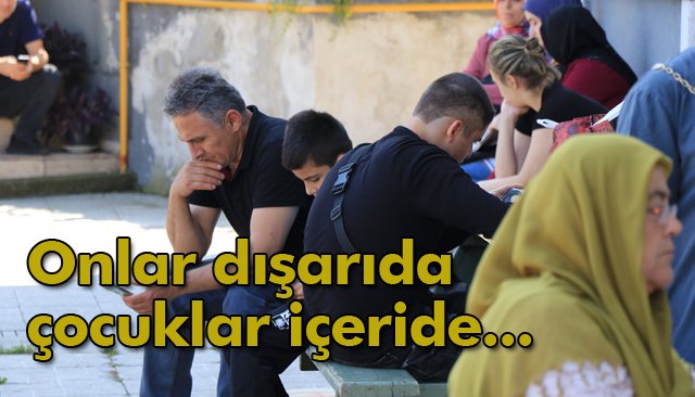 VELİLER DE DIŞARIDA TER DÖKTÜ 