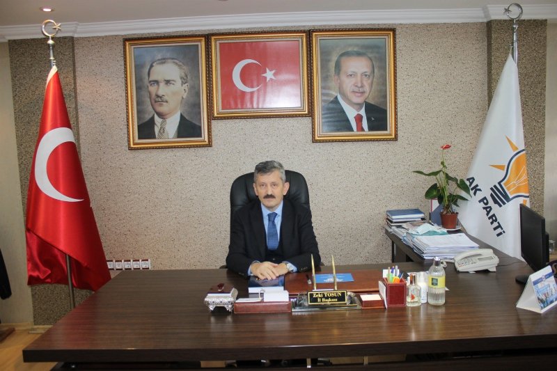 AK Parti İl Başkanı Zeki Tosun… İSTİFA ETTİ! - 1