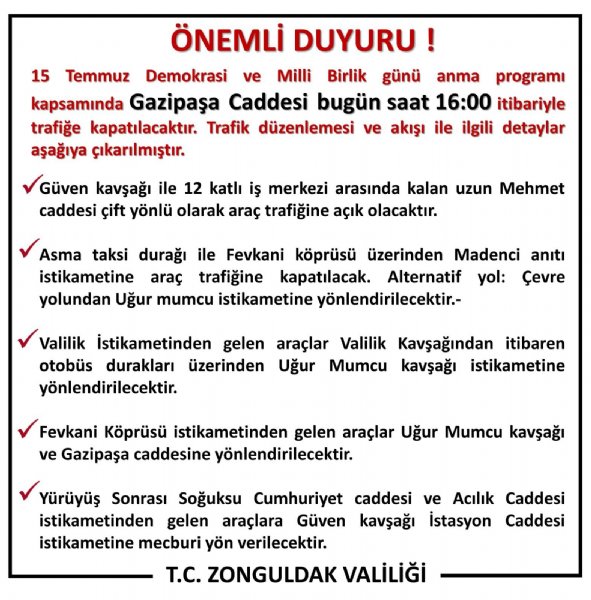 GAZİPAŞA KAPATILIYOR! - 2