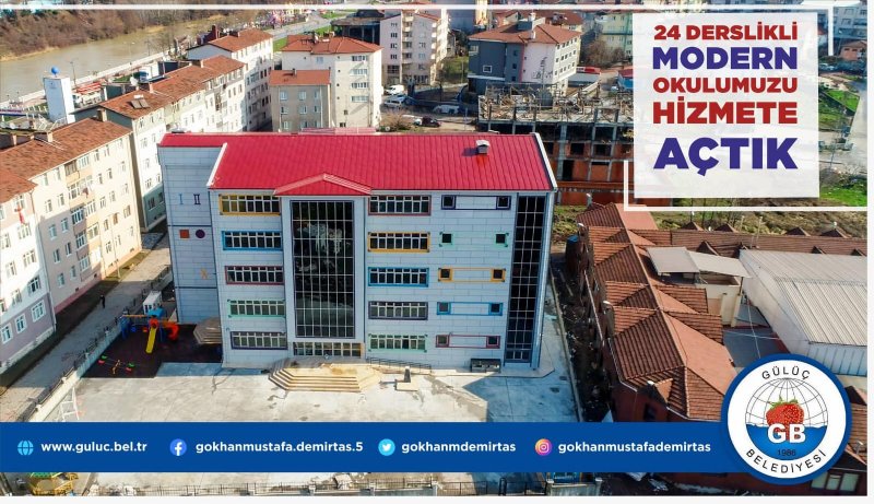 GÜLÜÇ’TE O OKUL BİTİRİLDİ! - 1