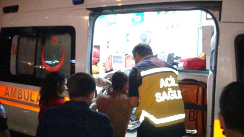 Kafasında şişe kırdılar - 2