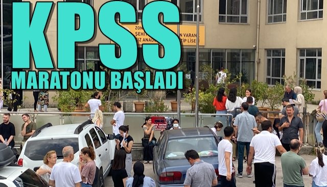 KPSS maratonu başladı