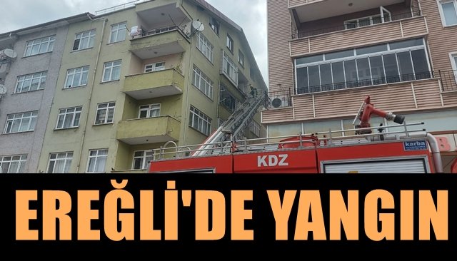 Suriyelilerin yaşadığı evde yangın çıktı