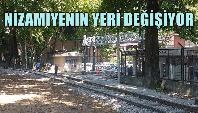 TTK Merkez Atölyesi´nin giriş nizamiyesi değişiyor… ÇALIŞMALAR KISA ZAMANDA TAMAMLANACAK