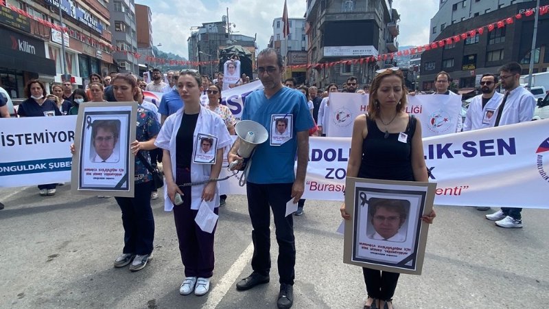 Zonguldak Konya’da öldürülen Doktor için ayağa kalktı… MESLEKTAŞLARI İÇİN! - 5
