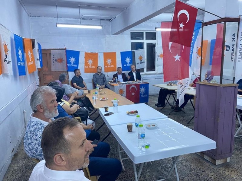 AK Parti Merkez İlçe’den Asma ve Dilaver ziyareti… VATANDAŞI DİNLEDİLER - 5