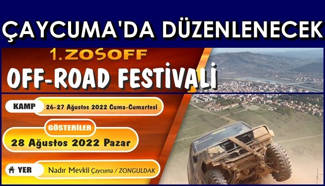 Çaycuma’da Off Road şenliği