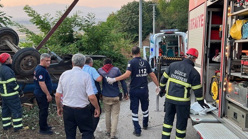 Fındık işçilerini taşıyordu: 1 ölü, 12 yaralı - 1
