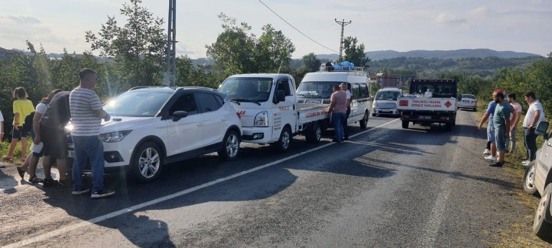 Her şey yola atlayan köpek yüzünden… EREĞLİ’DE ZİNCİRLEME KAZA! - 2