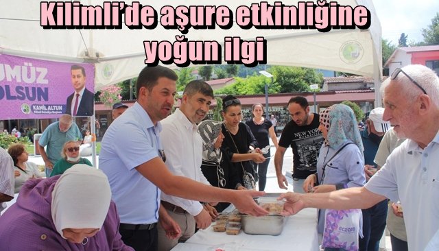 Kilimli’de aşure gününe yoğun ilgi