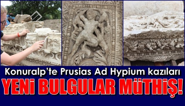 Konuralp’te Prusias Ad Hypium kazıları… YENİ BULGULAR MÜTHİŞ!