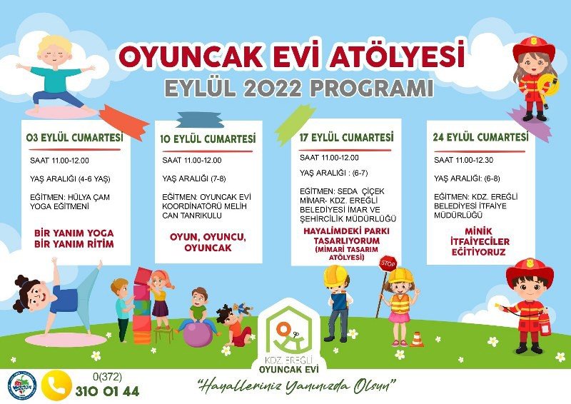 OYUNCAK EVİ’NİN ‘EYLÜL’ PROGRAMI AÇIKLANDI - 1