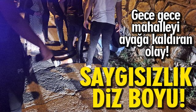 SAYGISIZLIK DİZ BOYU!