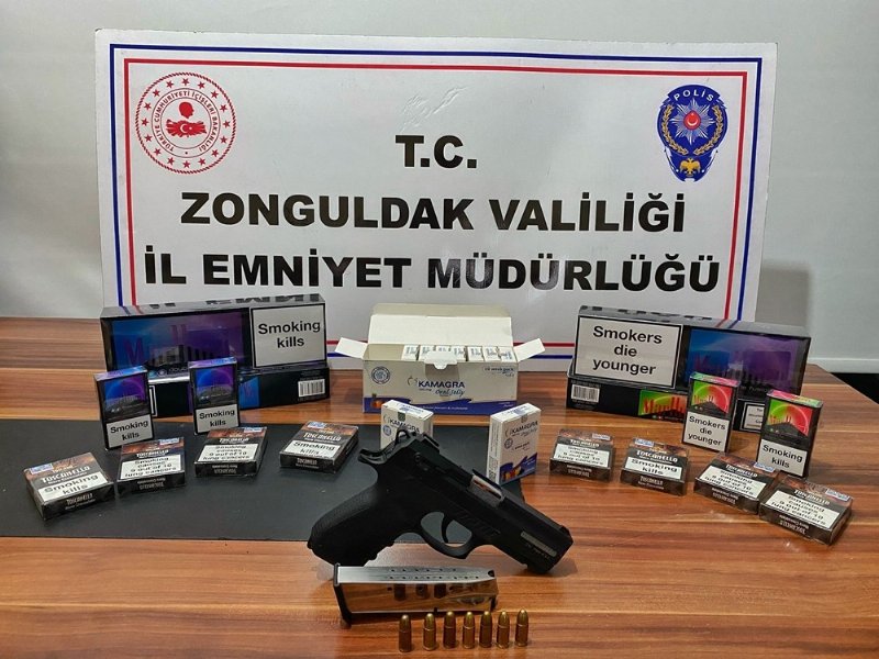 Silah, mermi, kaçak sigara ve cinsel içerikli ürünler ele geçirildi… EREĞLİ’DE YAKALANDI - 1