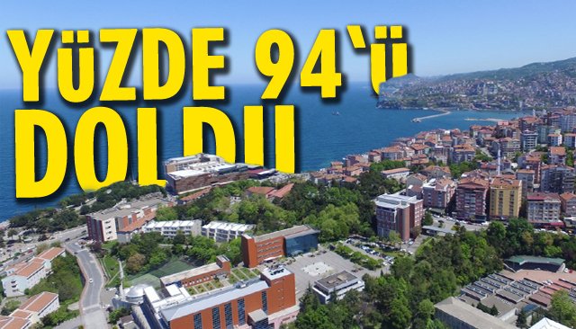 ZBEÜ’DEN YÜZDE 94’LÜK DOLULUK ORANI BAŞARISI 