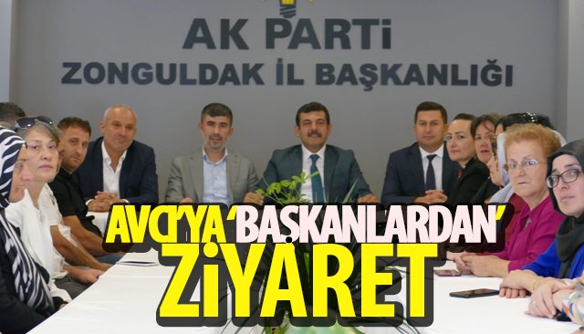 AVCI’YA ‘BAŞKANLARDAN’ ZİYARET 