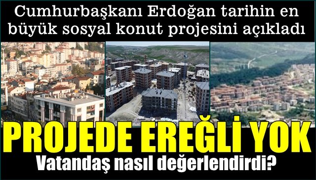 EREĞLİ VE ALAPLI’DA ELDE VAR HAYAL KIRIKLIĞI