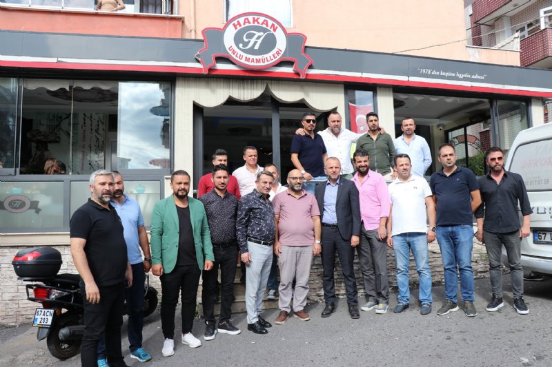 KELEŞ, ERDEMİR CADDESİ ESNAFINI GEZDİ - 4