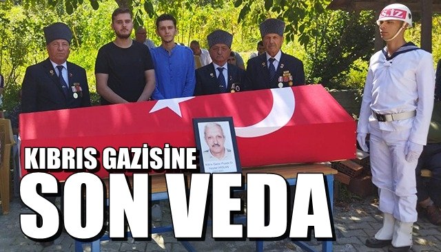 Kıbrıs Gazisine son görev