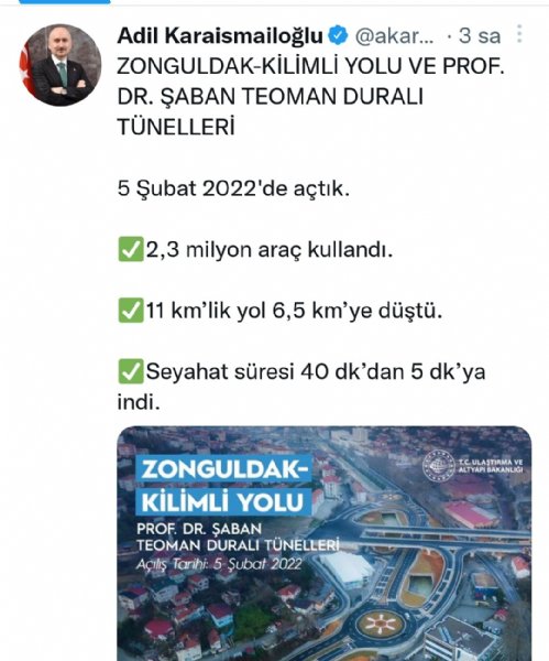 KİLİMLİ SAHİL YOLUNU 8 AYDA 2.3 MİLYON ARAÇ KULLANDI - 3