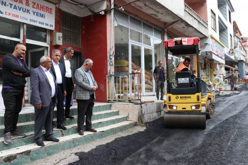 Ormanlı’da selden zarar gören yollar asfaltlanıyor - 5