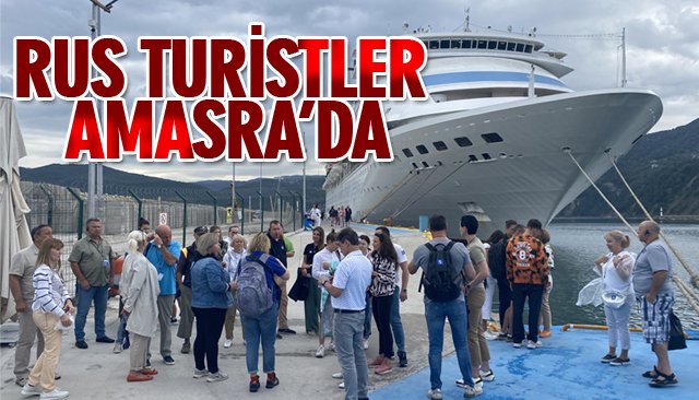 RUS TURİSTLER AMASRA’DA 